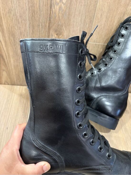 Vtg BF Goodrich Jump Boots Deadstock 9.5R Combat Military Hood Rubber MA Lot I